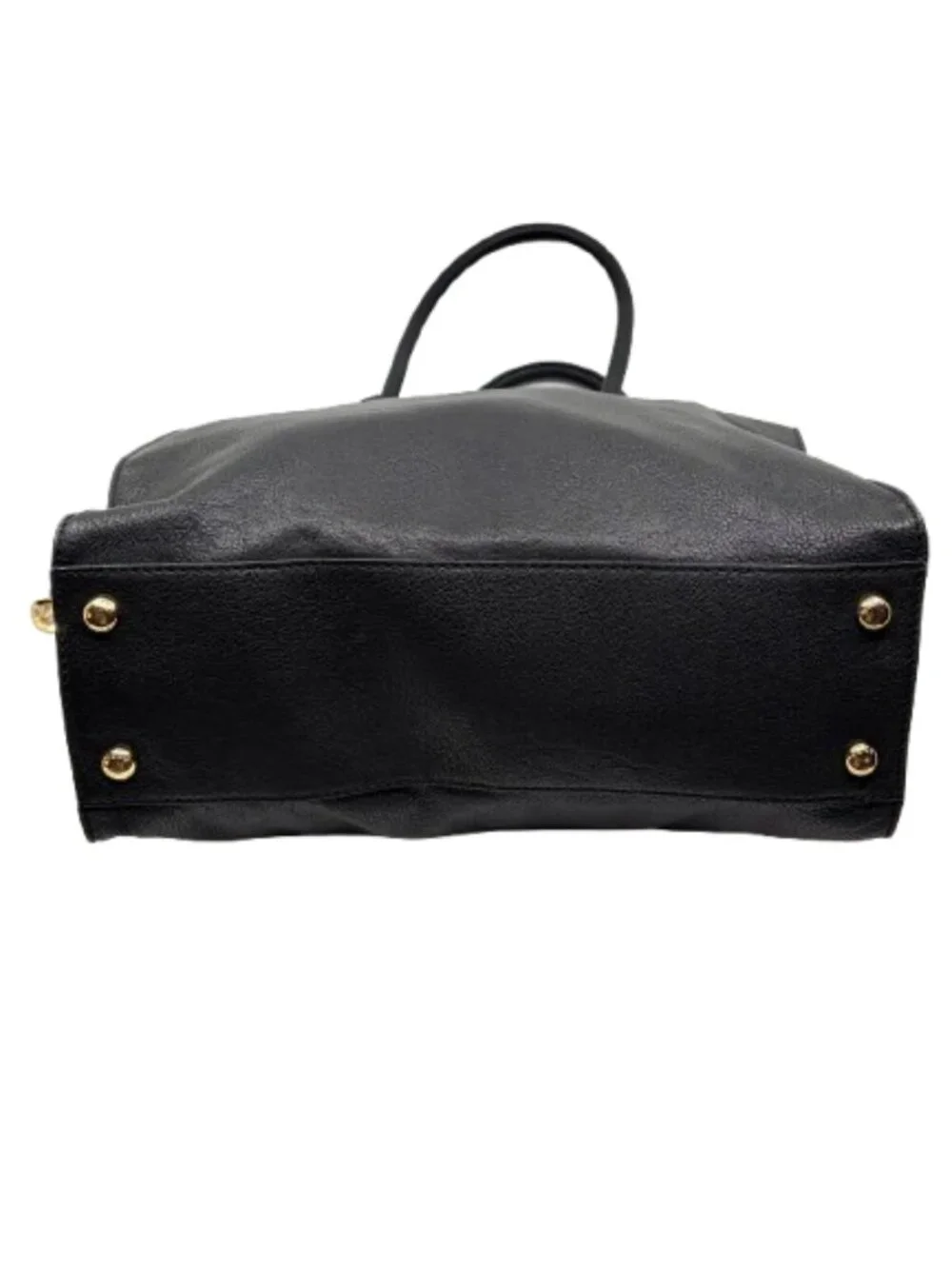 MICHAEL KORS~Hamilton~TWO-WAY~LARGE BLACK LEATHER~LOCK & KEY~SATCHEL BAG NWOT
